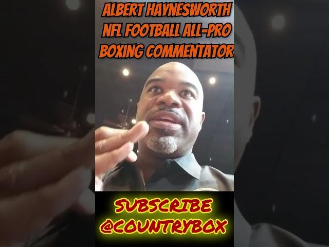 NFL All-Pro Albert Haynesworth Country Box Commentator @countryboxNashville #music #boxing #shorts