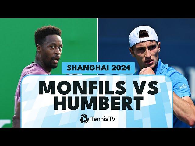 Gael Monfils vs Ugo Humbert Match Highlights | Shanghai 2024