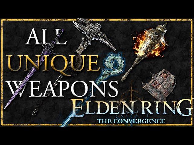 The Convergence Mod Beta 2.1 Update - All Weapons Showcase [Elden Ring]