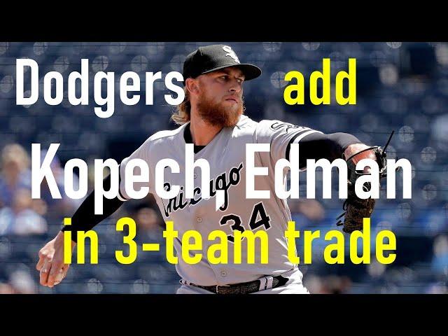 Dodgers Acquire Kopech & Edman in Exciting 3-Team Trade | Michael Kopech | Tommy Edman | Erick Fedde