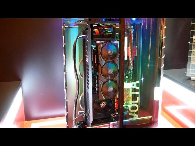 CES 2020: XPG Goes Nuts, Showing Off The Volta Case, a Golden Keyboard, and a 7000MB/s PCIe 4.0 SSD!