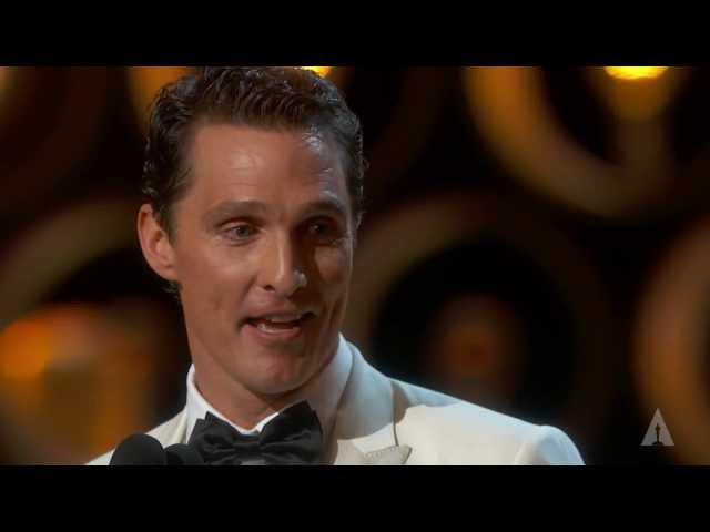 Matthew McConaughey winning Best Actor | 86th Oscars (2014)