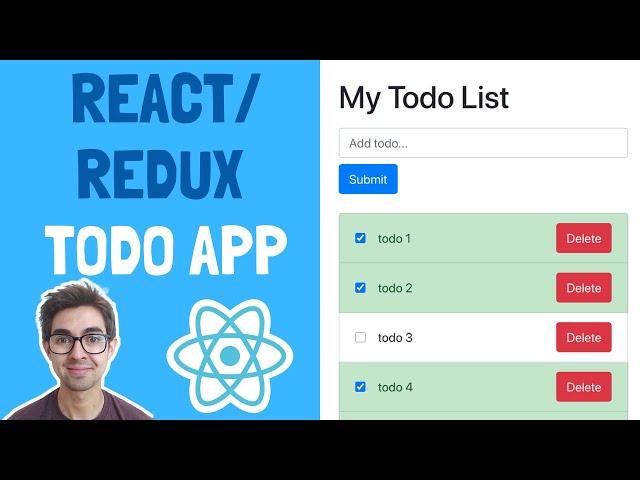 React Redux Todo App Tutorial | Learn Redux with Redux Toolkit