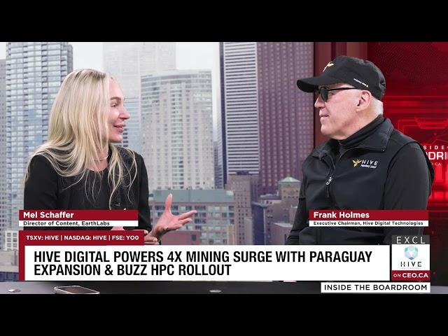 Hive Digital Powers 4X Mining Surge with Paraguay Expansion & BUZZ HPC Rollout