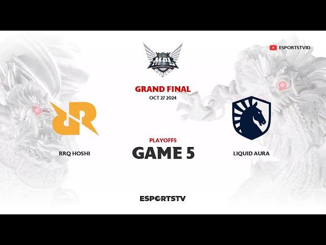 RRQ Hoshi vs Team Liquid GAME 5 GRAND FINAL MPL ID S14 | TLID vs RRQ ESPORTSTV