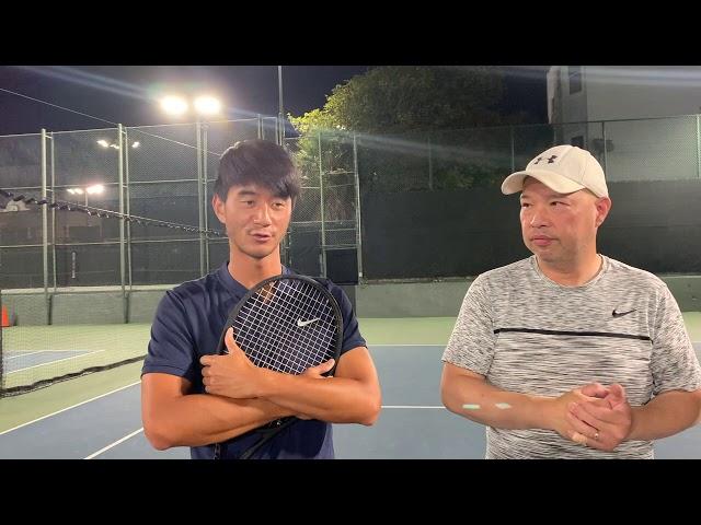 RETURN OF SERVE WITH COACH ANDREW GU