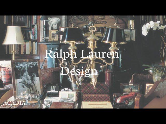 DESIGN ICON VOLUME 2 | The All-American Finesse of Ralph Lauren Home