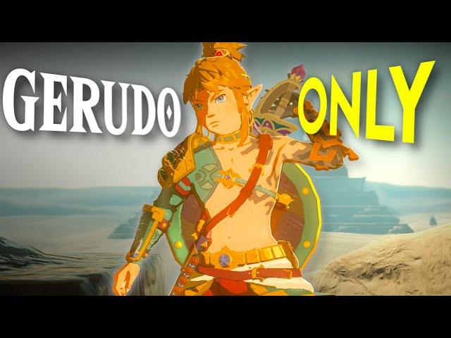 Can you BEAT Tears of the Kingdom using ONLY Gerudo Gear??