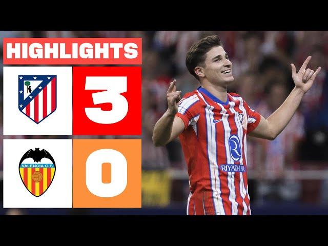 ATLÉTICO DE MADRID 3 - 0 VALENCIA CF | HIGHLIGHTS LALIGA EA SPORTS