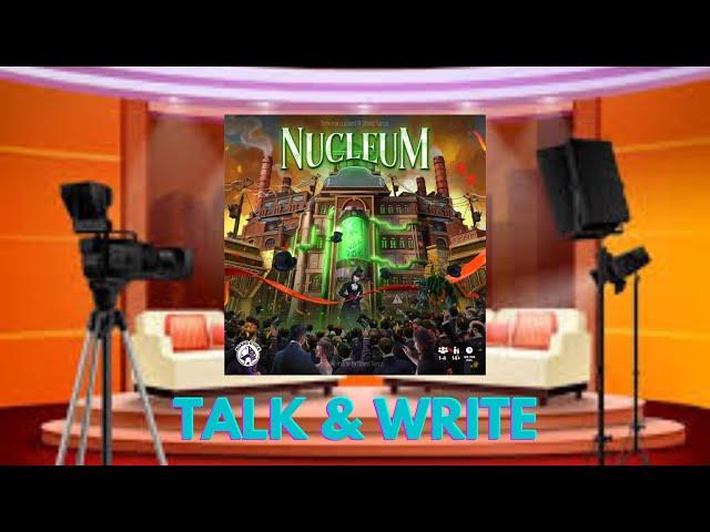 Nucleum ... facciamo il punto - Talk & Write