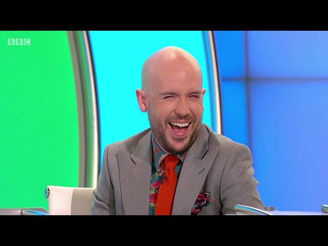 Does Tom Allen keep a folder of his flattering photos for the police? - Would I Lie to You?