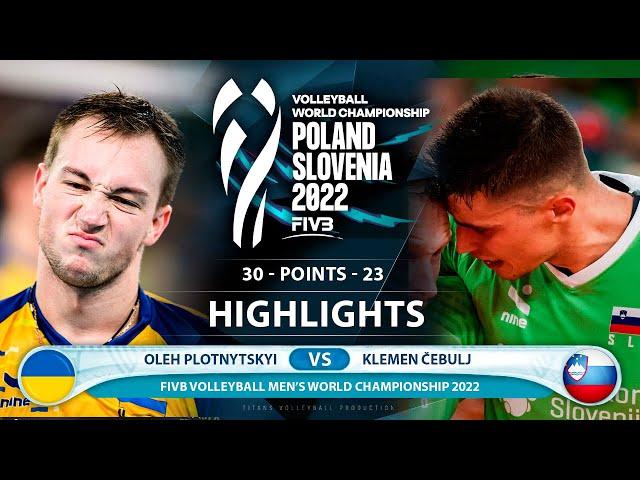 Oleh Plotnytskyi vs Klemen Čebulj | Ukraine vs Slovenia | Highlights | World Championship 2022 (HD)