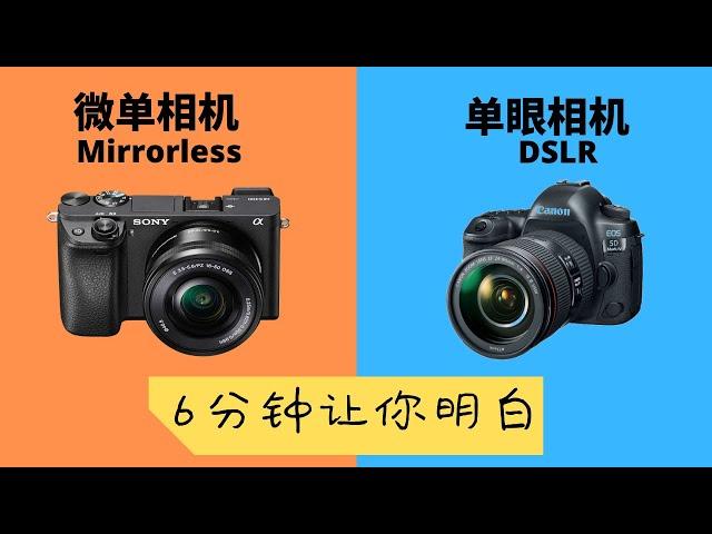 微单 和 单反  解释 ( DSLR 和 mirrorless 必须了解的差别 )