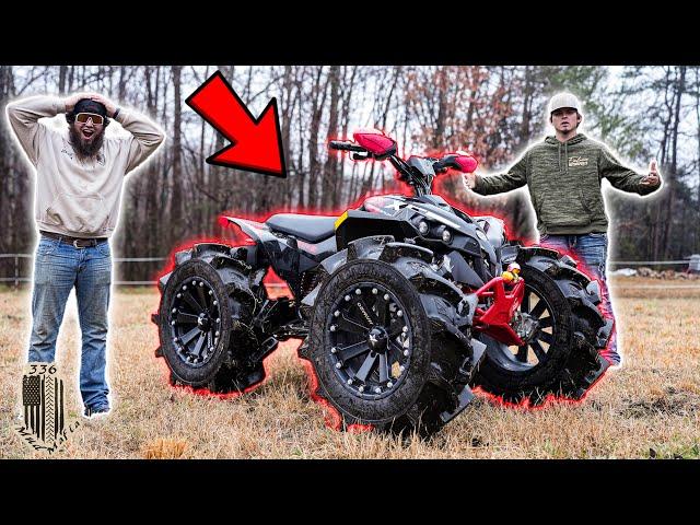 We Put HUGE TIRES On The Mini Renegade!! *INSANE*