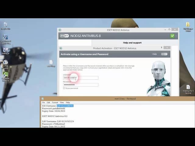 How To Active Eset NOD32 Antivirus 8 FUll Version