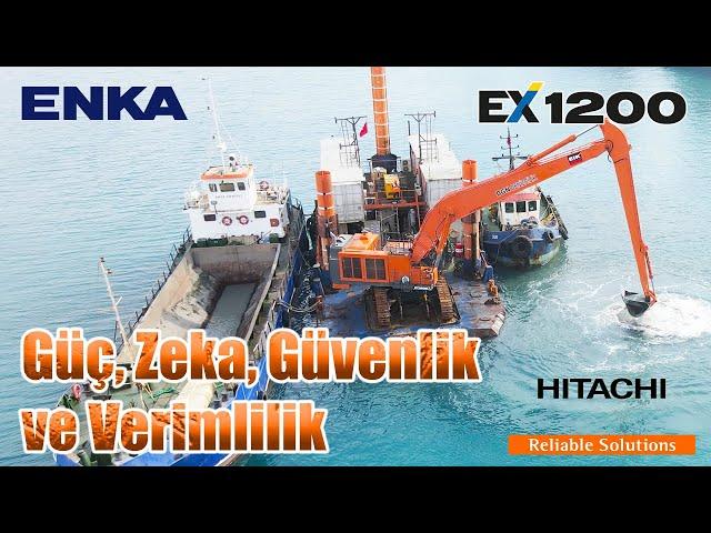 Hitachi EX1200-7 Ekskavatör ile Güç, Zeka, Güvenlik ve Verimlilik bir arada!