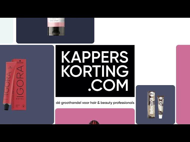 Kapperskorting.com! Dé groothandel voor hair- & beauty professionals