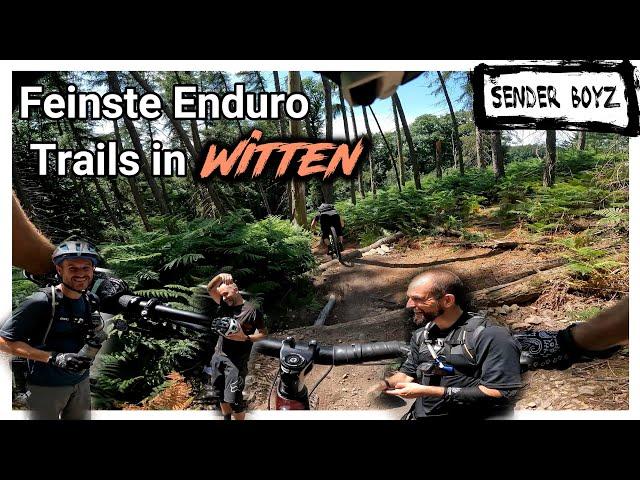 Witten 2022: Feinste Enduro Trails direkt um die Ecke  - knackige MTB Lines mitten im Bikepark NRW