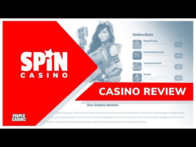 Spin Casino - Quick Review 2020 - Maple Casino