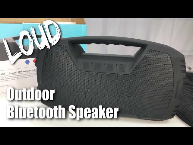 Aomais Go 30W Outdoor Bluetooth Stereo Speaker Review