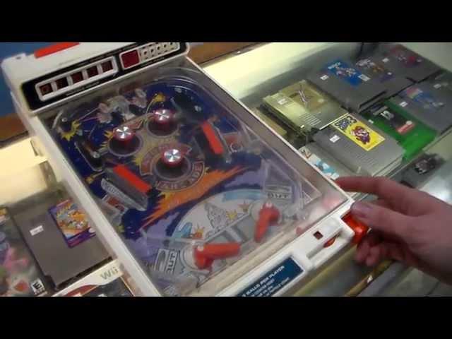 Tomy Atomic Arcade Pinball Machine from 1979, cool toy!  Check this out.