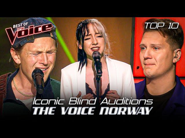 Most ICONIC Blind Auditions of The Voice Norway EVER  | Top 10