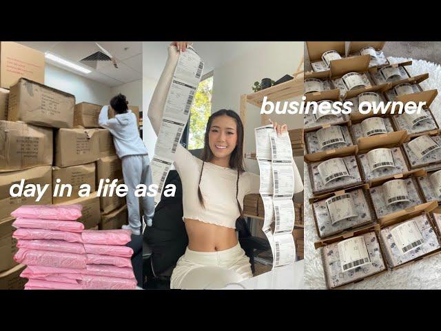 a day in a life of a small business owner 