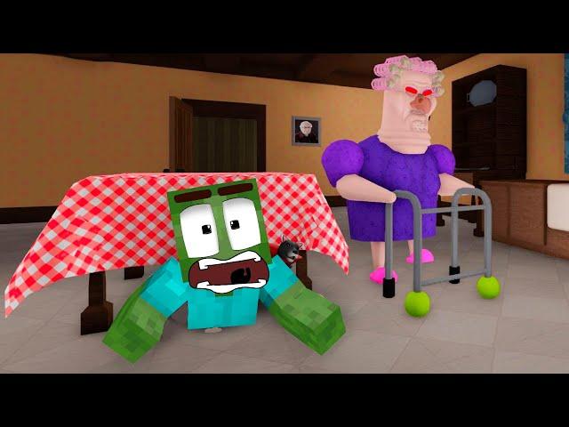 ESCAPE GRUMPY GRAN HORROR ( Scary Obby )