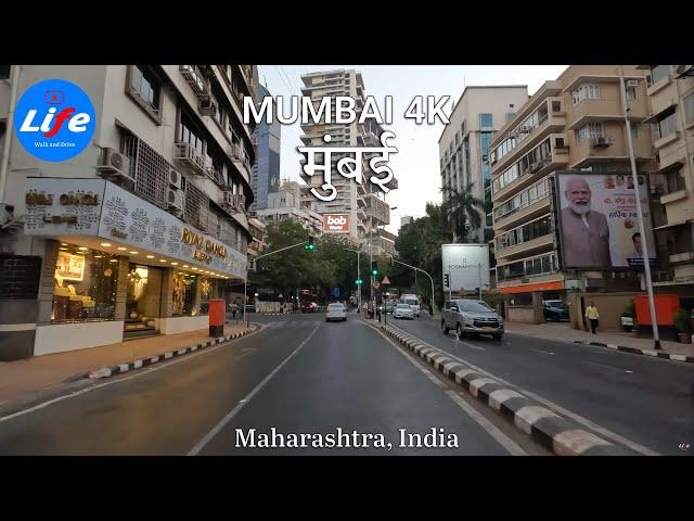 South Mumbai 4K - Driving Downtown - INDIA 4K HDR