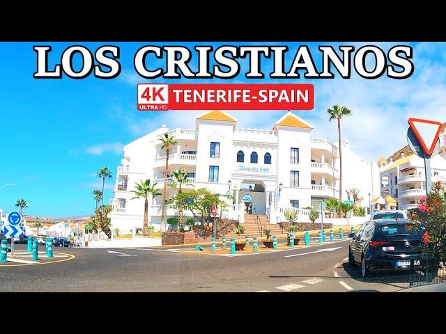 TENERIFE - LOS CRISTIANOS | Tour of little-known Streets ️ 4K Drive ● October 2024