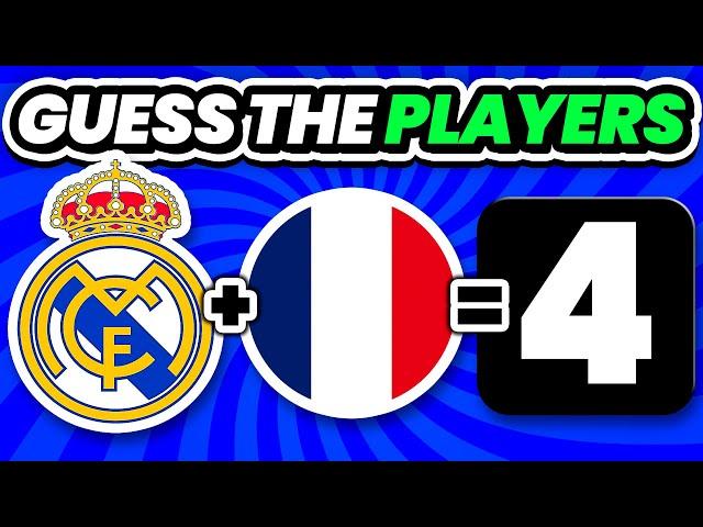 CAN YOU GUESS THE PLAYERS OF A NATIONALITY IN A CLUB? | QUIZ FOOTBALL TRIVIA 2024