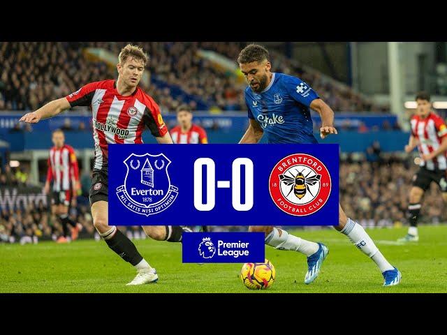 EVERTON 0-0 BRENTFORD | Premier League highlights