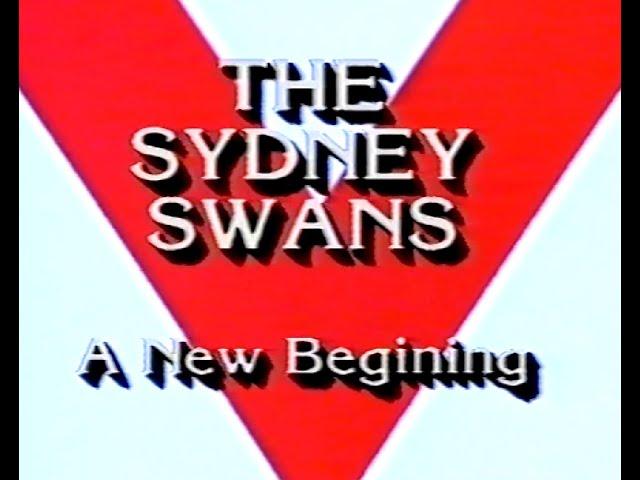 The Sydney Swans : A New Beginning - 1986 Documentary on their season