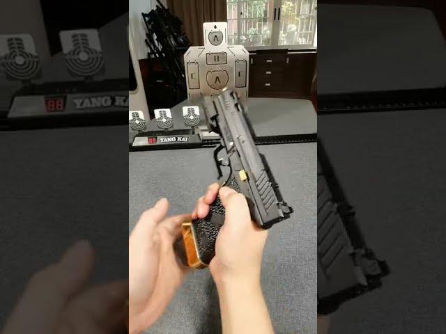 [New] Tactical Glock Blowback Shell Ejecting Pistol - Toy Gun