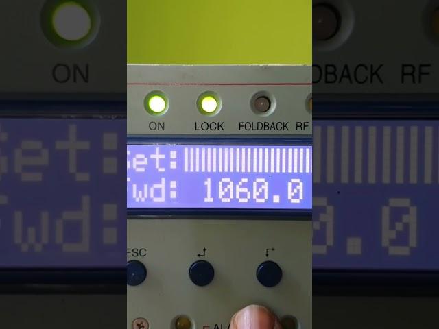 1000W RVR FM transmitter