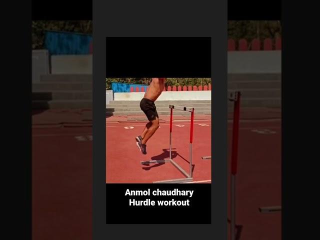 Anmol chaudhary (Army) hurdle workout