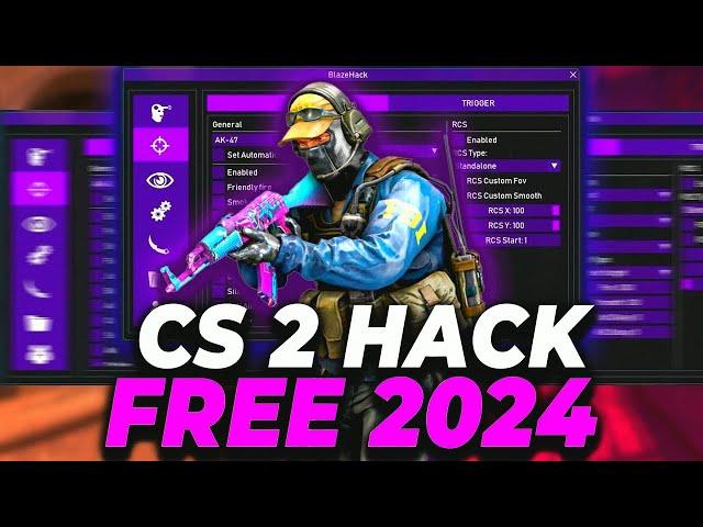  CS 2 Free Cheat  | Actual 2024 | AIMBOT + WALLHACK + SKIN CHANGER | UNDETECTED