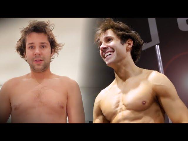 David Dobrik Reveals SHREDDED Abs in Major Body Transformation