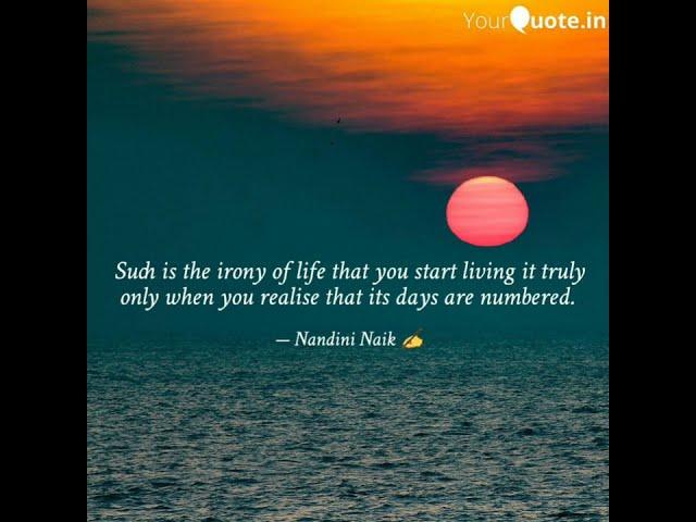 Best Motivational Life Quotes| Life|Positive Thoughts| Image Quotes |Nandini Naik