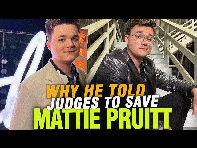 Josh King Reveals Why He Told Judges to Save Mattie Pruitt | American Idol Season 23 Shocker