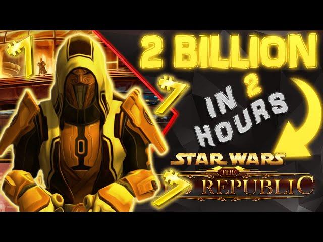 Spending 2 Billion Credits!? [SWTOR Discussion]