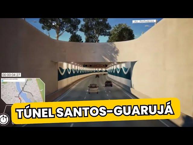 PREVENDO VLT, TÚNEL SANTOS-GUARUJÁ TEM MUDANÇA EM TRAÇADO