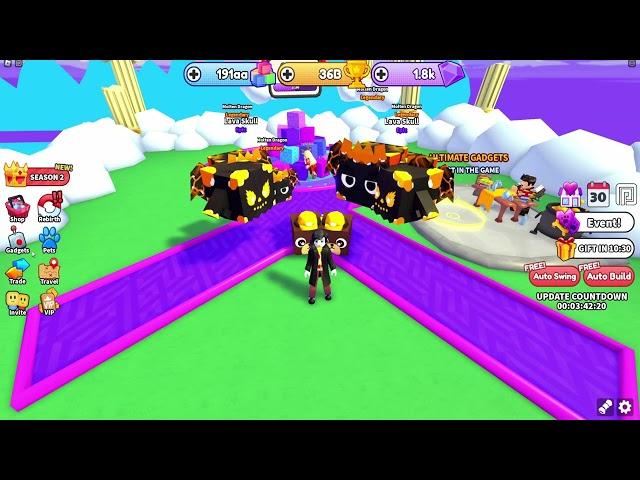 1300+ Super Gadget Event Claims! - Build A Bridge Simulator [Roblox]