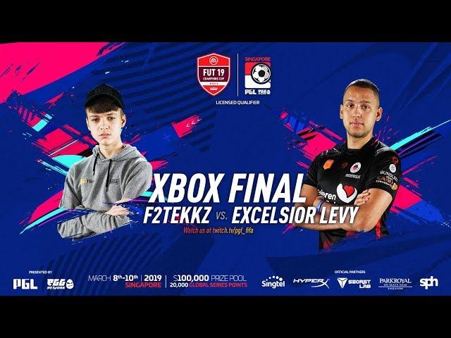 F2TEKKZ VS EXCELSIOR LEVY CONSOLE FINAL! FUT 19 CHAMPIONS CUP MARCH!