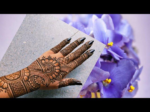 Mehndi designs back side easy simple | mehandi ka design | mehndi design| mehndi | mehndi ke design