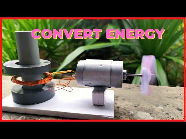 How To Convert Energy from a Magnetic Field to Electricity | Free Energy | Electronic Ideas