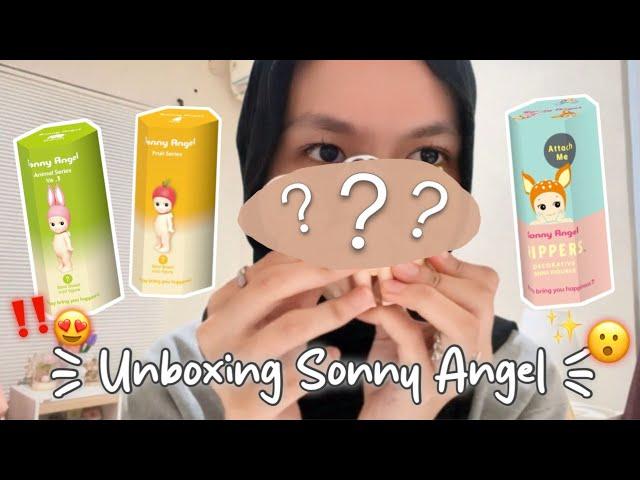 UNBOXING SONNY ANGEL!  Hmm.. Aku Dapet Yg Mana Yaa?? Hippers, Animal, Fruit Series | mini vlog #26