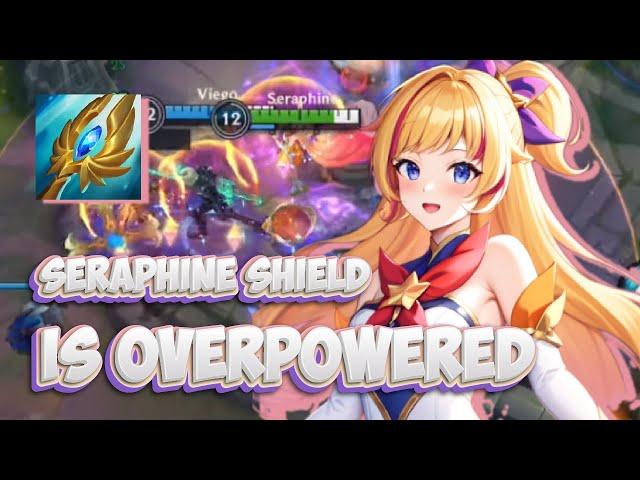 UNLIMITED SHIELD!! STAR GUARDIAN SERAPHINE FULL GAMEPLAY // WILD RIFT (BUILD + RUNES)