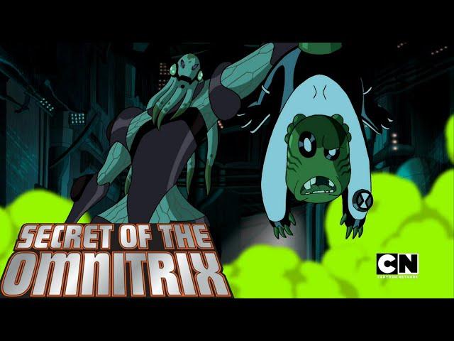 Ben 10: Secret of the Omnitrix - Upchuck Battles Myaxx | Fight Scene HD