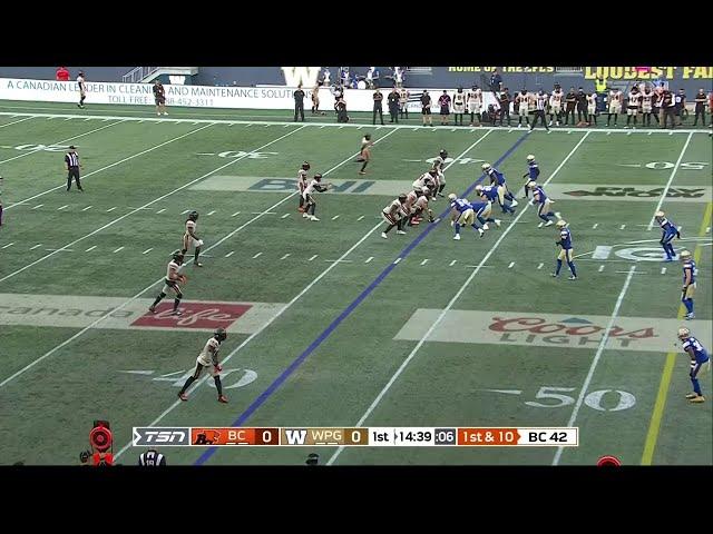 Winnipeg Blue Bombers vs BC Lions Week 9 Full Game 2023